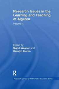 Research Issues in the Learning and Teaching of Algebra