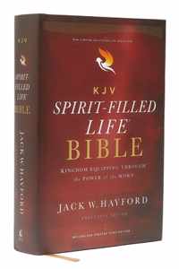 KJV, Spirit-Filled Life Bible, Third Edition, Hardcover, Red Letter, Comfort Print