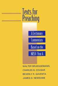 Texts for Preaching, Year A