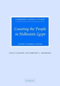 Counting the People in Hellenistic Egypt Volume 2