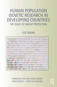 Human Population Genetic Research in Developing Countries