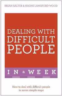 Dealing With Difficult People In A Week