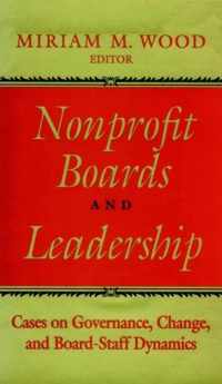 Nonprofit Boards and Leadership