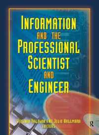 Information And The Professional Scientist And Engineer