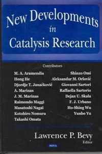 New Developments in Catalysis Research