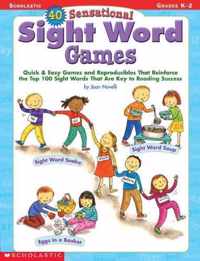 40 Sensational Sight Word Games