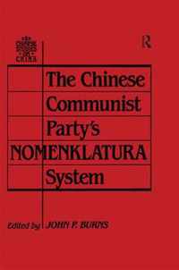 The Chinese Communist Party's Nomenklatura System