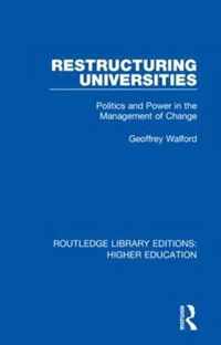 Restructuring Universities