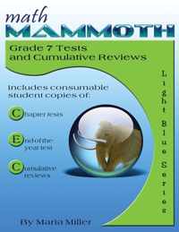 Math Mammoth Grade 7 Tests and Cumulative Reviews