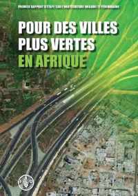 Pour des villes plus vertes en Afrique