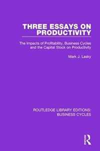 Three Essays on Productivity (Rle