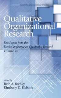 Qualitative Organizational Research