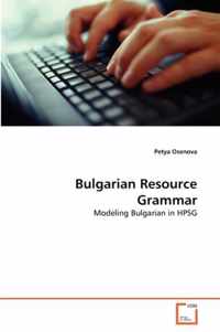 Bulgarian Resource Grammar