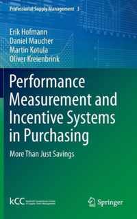 Performance Measurement and Incentive Systems in Purchasing