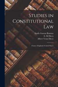 Studies in Constitutional Law