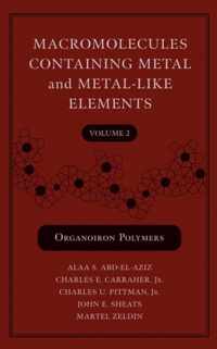 Macromolecules Containing Metal And Metal-Like Elements