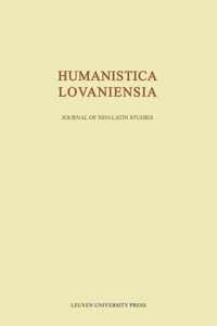 Humanistica Lovaniensia 61 -   Journal of Neo-Latin studies
