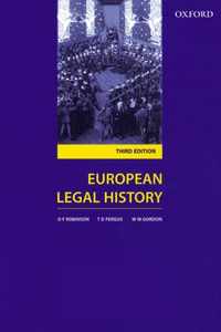 European Legal History