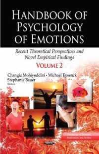 Handbook of Psychology of Emotions