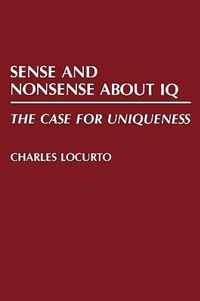 Sense and Nonsense about IQ