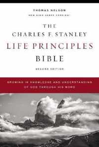 The NKJV, Charles F. Stanley Life Principles Bible, 2nd Edition, Hardcover, Comfort Print