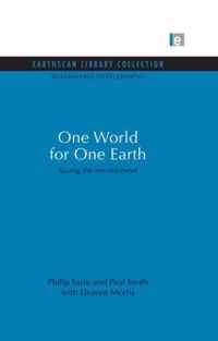 One World for One Earth