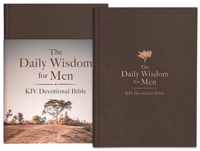 The Daily Wisdom for Men KJV Devotional Bible