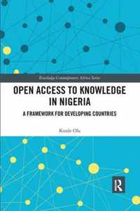 Open Access to Knowledge in Nigeria