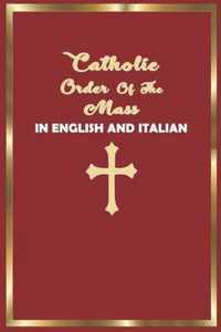 Catholic Order of the Mass in English and Italian