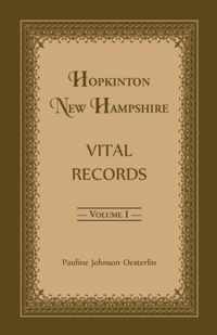 Hopkinton, New Hampshire, Vital Records, Volume 1