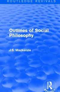 Outlines of Social Philosophy