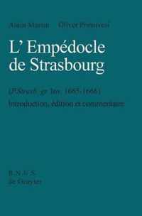 L'Empedocle De Strasbourg (P. Strasb. Gr. Inv. 1665-1666)