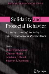 Solidarity and Prosocial Behavior