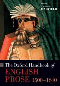 The Oxford Handbook of English Prose 1500-1640