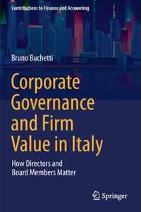 Corporate Governance and Firm Value in Italy