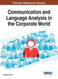 Communication and Language Analysis in the Corporate World