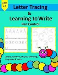 Letter Tracing & Learning to Write Pen control