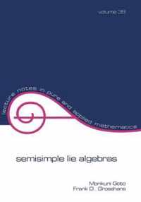 Semisimple Lie Algebras