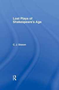 Lost Plays of Shakespeare S a Cb