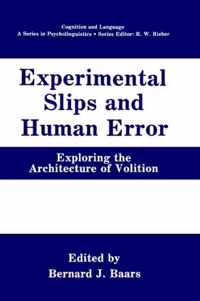 Experimental Slips and Human Error