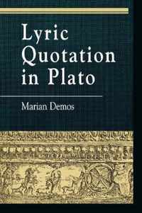 Lyric Quotation in Plato