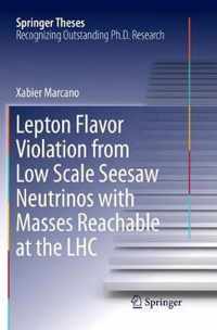 Lepton Flavor Violation from Low Scale Seesaw Neutrinos with Masses Reachable at the LHC