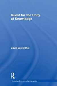 Quest for the Unity of Knowledge