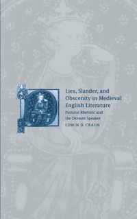 Lies, Slander and Obscenity in Medieval English Literature