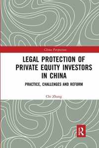 Legal Protection of Private Equity Investors in China