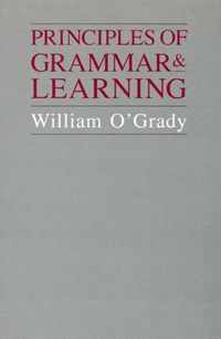 Principles of Grammar and Learning