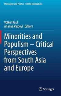 Minorities and Populism - Critical Perspectives from South Asia and Europe