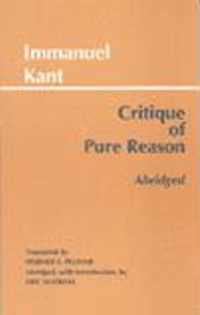 Critique of Pure Reason, Abridged