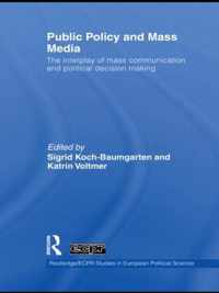 Public Policy and the Mass Media