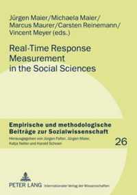 Real-Time Response Measurement in the Social Sciences